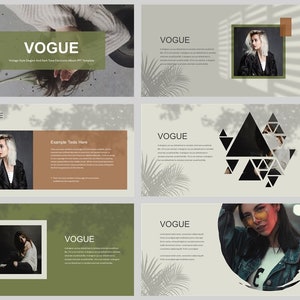Retro Film Album Style  PowerPoint Template 02