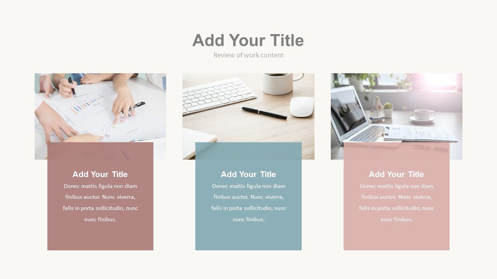 Minimal Clean Work Summary Powerpoint Template - Etsy