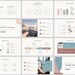 Minimal Clean Work Summary Powerpoint Template - Etsy