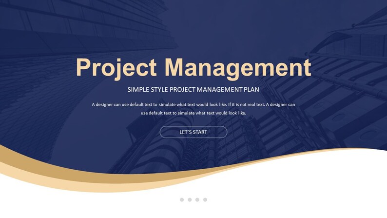 Minimal Clean Work Summary Powerpoint Template - Etsy