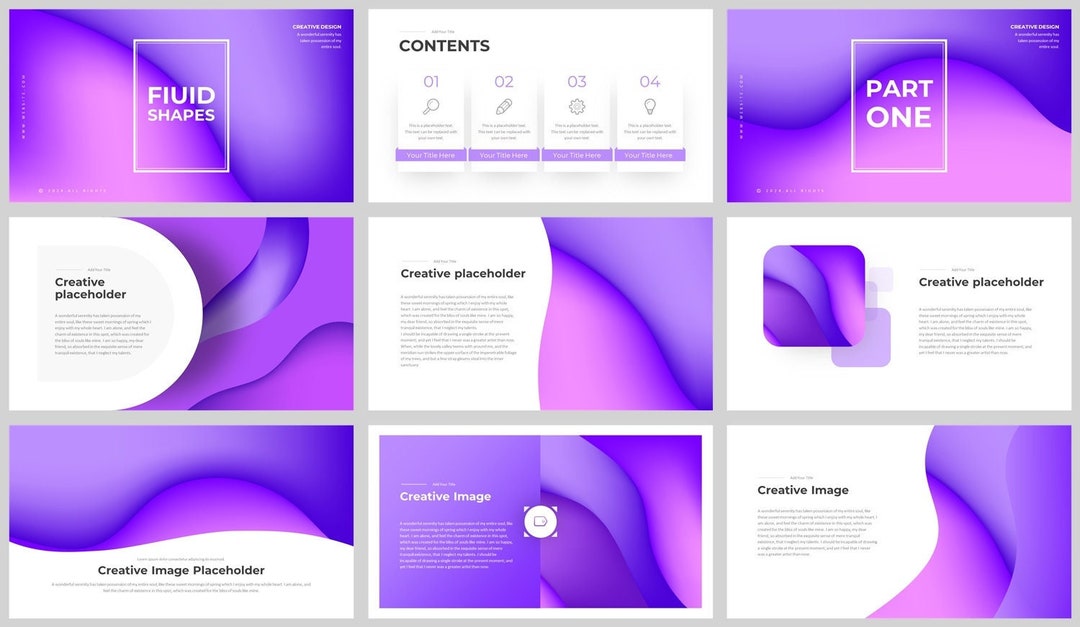 Minimal Fashion Business Powerpoint Template - Etsy
