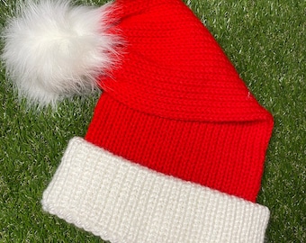 Knitted Santa Hat Beanie