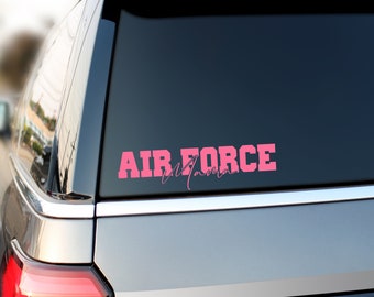 Air Force Mama, Air Force Wife, Military Spouse/Wife Vehicle Decal