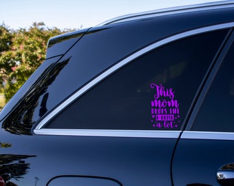 F-Word Saying Mom, Sailor Mouth, Sassy Talk Vinyl Decal