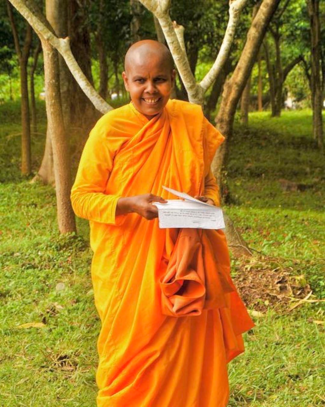 Buddhist Nuns Robes Bhikkuni Robe Sri Lanka Tibetan Buddhist Etsy