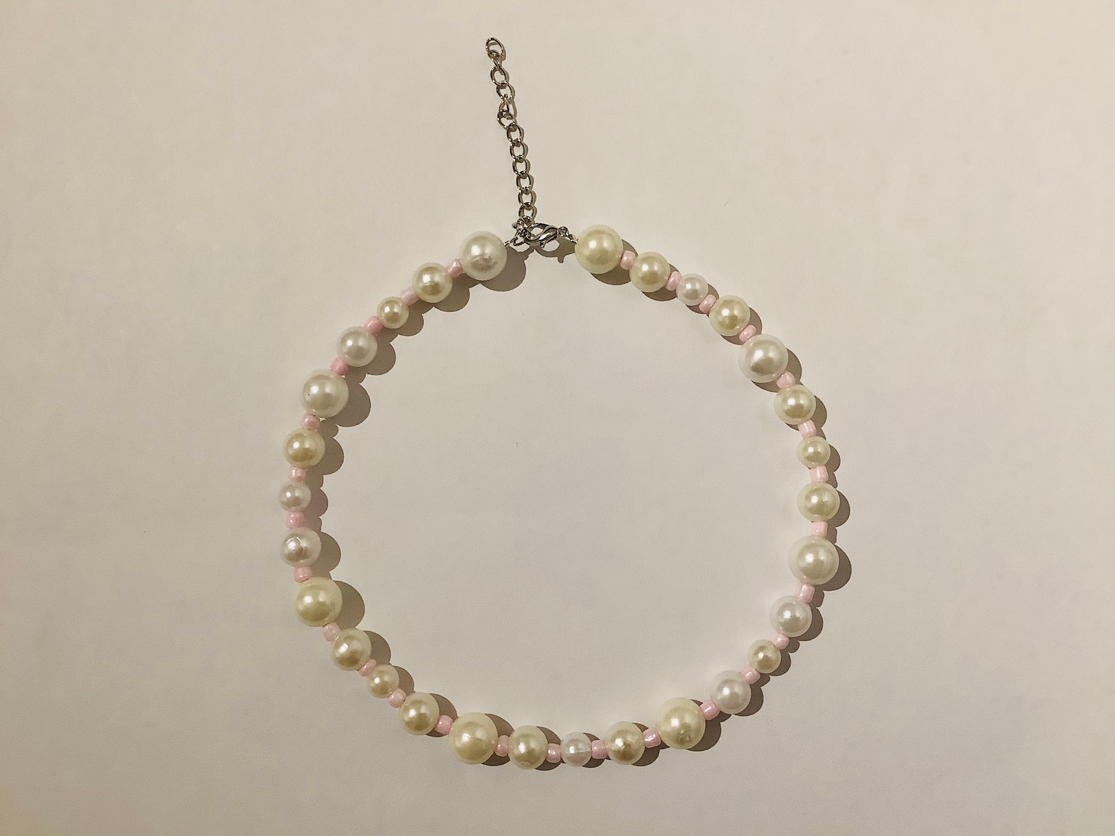 Tiktok necklace trend pearl Clearance