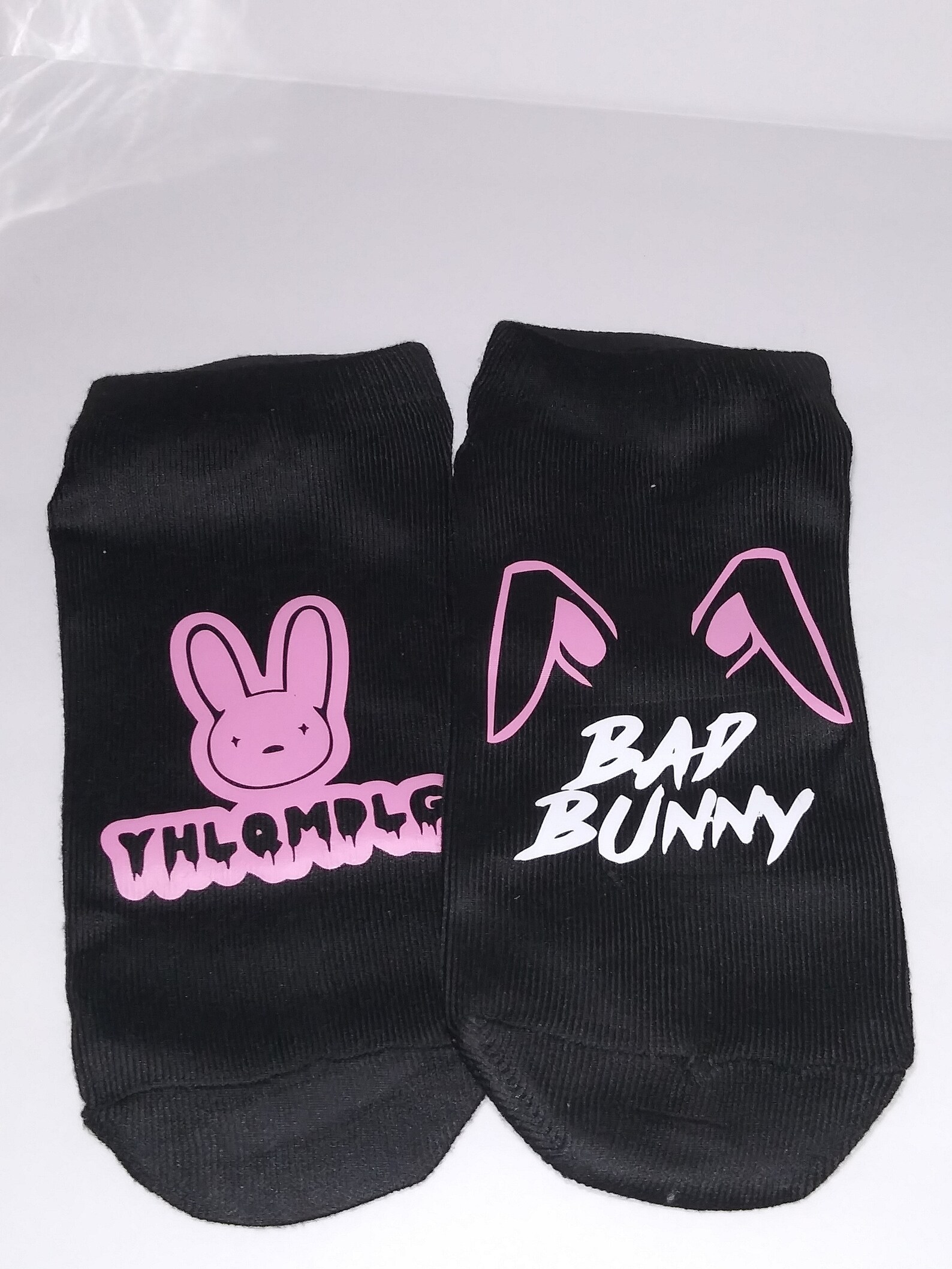 Bad Bunny ankle socks 2 pair womens size 59 Etsy