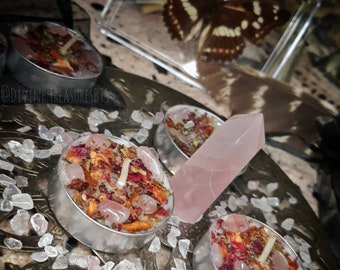 Mini Tealight Love Spell Candles