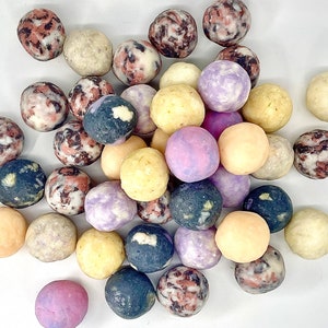 Soap balls, Set of mini soaps, Guest soaps, Spa gift for her, Decorative soap, Rustic soaps, Bathroom decor