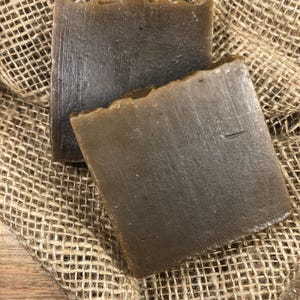 Pine tar soap, Fragrance free soap, Sensitive skin soap, All nature soap, Soap bar for dry skin, mens soap, Fathers day gift image 2