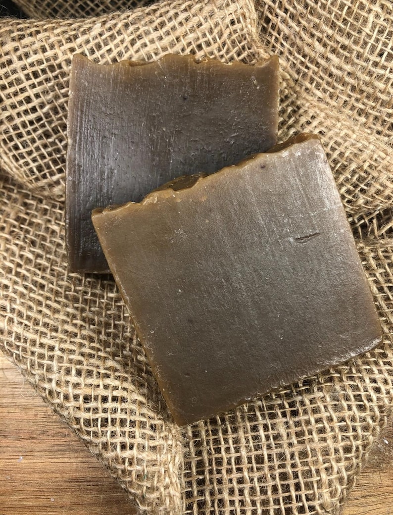 Pine tar soap, Fragrance free soap, Sensitive skin soap, All nature soap, Soap bar for dry skin, mens soap, Fathers day gift image 2