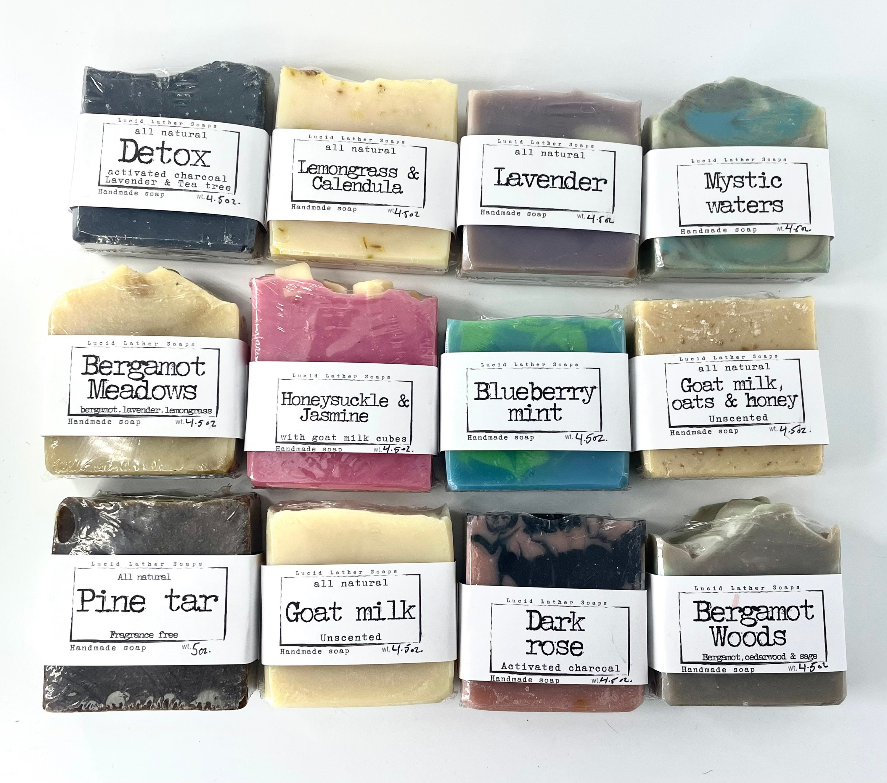 Dude Soap Sampler Handmade All Natural Cold Process Soap – Mally