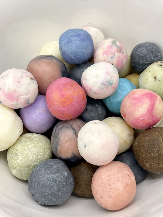Soap Balls Soap Gift Set Set of 6 Balls of Soap Mini Soaps Etsy