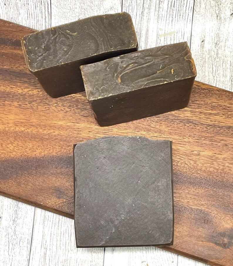 Pine tar soap, Fragrance free soap, Sensitive skin soap, All nature soap, Soap bar for dry skin, mens soap, Fathers day gift image 5