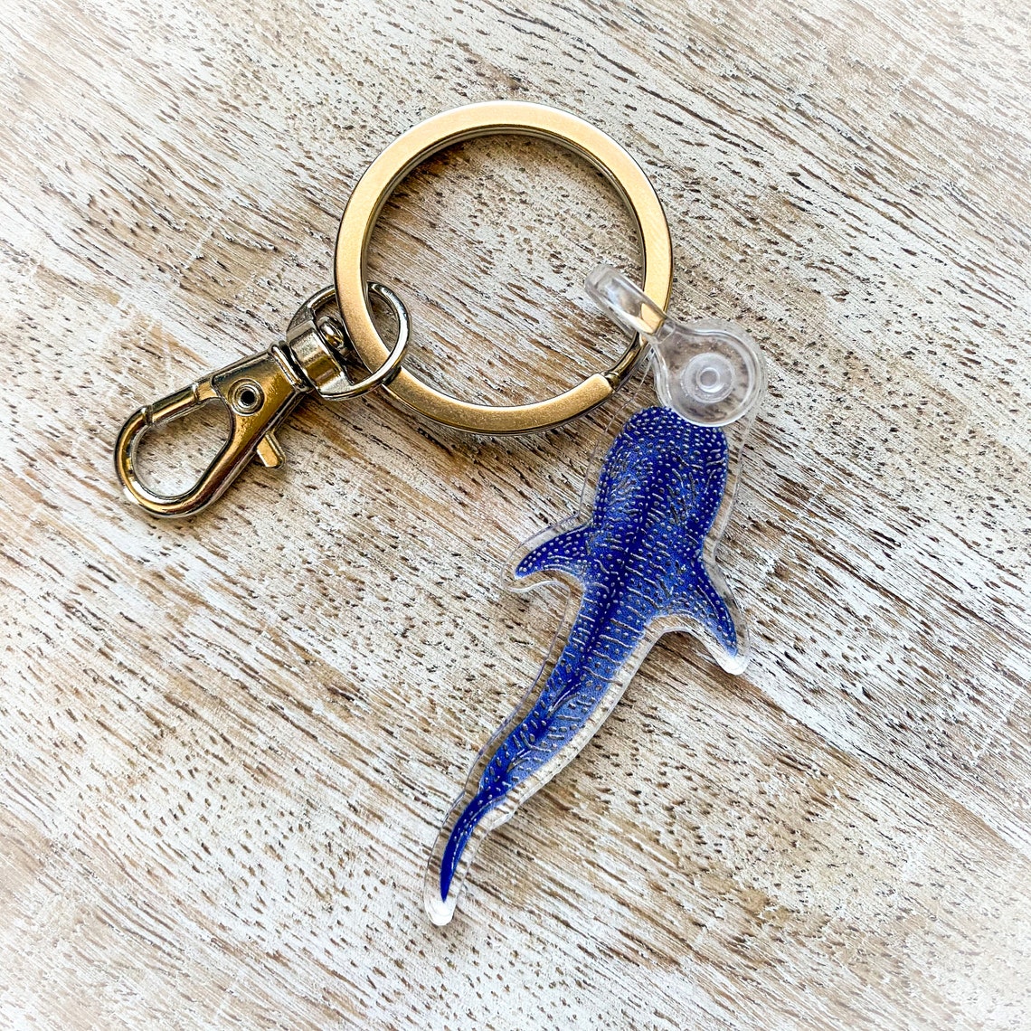 Whale Shark Acrylic Keychain Endangered Species Ocean/sea Etsy