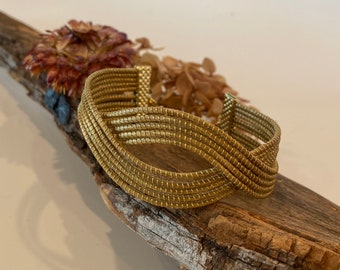 Flow Golden Grass Bracelet