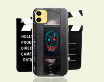 Friday 13th iPhone Case Friday the 13th Party Blood Spatter Jason Voorhees Inspired Horror Movie Lover Jason Machete Halloween iPhone Case