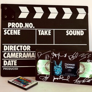 Retro VHS Kassetten, VHS Lampe, VHS light 70er, 80er, 90er, Weihnachten, Halloween, Geschenk für Ihn, Filmplakat, Horrorfilm, Büro Accessoire Comedy