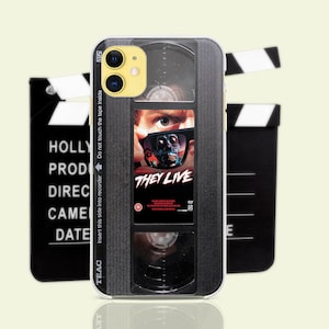 VHS iPhone 17 16 14 13 12 Pro Max Xs Max Xr 8 7 Plus tapes VHS case for Samsung S23 Plus S22 Ultra Galaxy Note 20 9 10 case Pixel 8 7 6 5