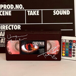 Retro VHS Bänder, VHS Lampe, vhs Licht 70er Jahre, 80er Jahre, 90er Jahre, Weihnachten, Halloween, Geschenk für Baby, Filmplakat, Horror-Film, Büro Zubehör Komödie