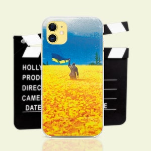 Blue Yellow Ukraine Case for iPhone 14 13 12 mini Max Xs Max Xr 8 7 6 Plus Vhs E 240 Cover for Samsung S20 S21 Pixel Google 5 6