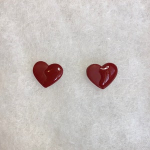 POLYMER CLAY EARRINGS- Clay Earrings- handmade- Healing Hearts