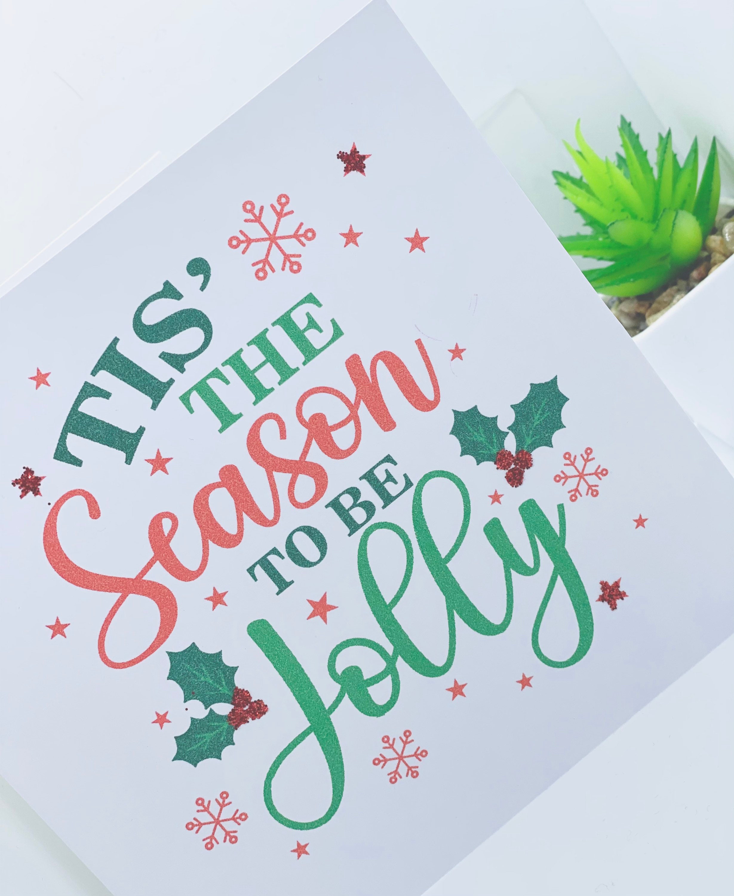 Slogan Christmas Cards Christmas Cards Pack of Christmas | Etsy