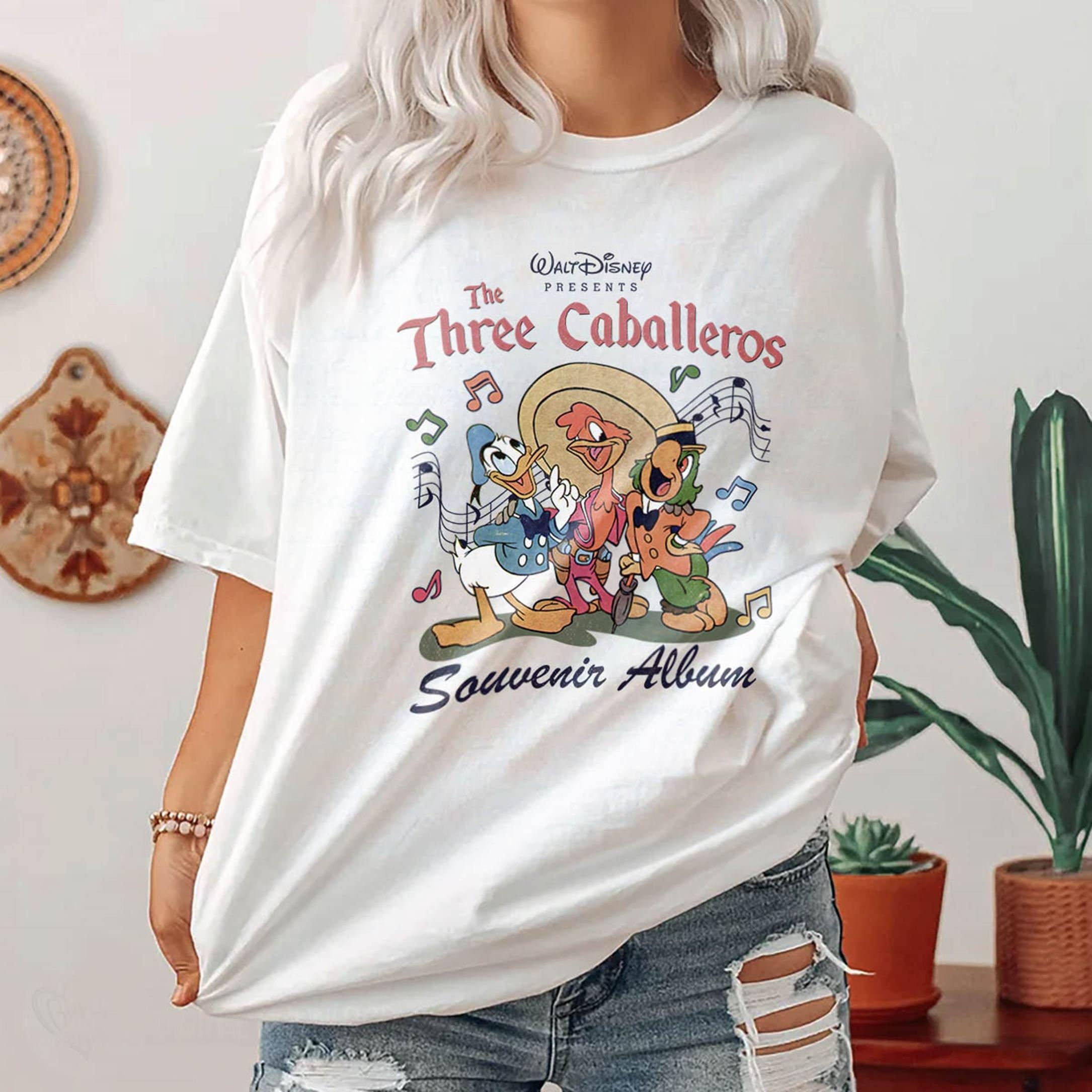 Discover Donald Duck Shirt, Jose Carioca Shirt, Panchito Shirt, Three Caballeros Magic Band Shirt