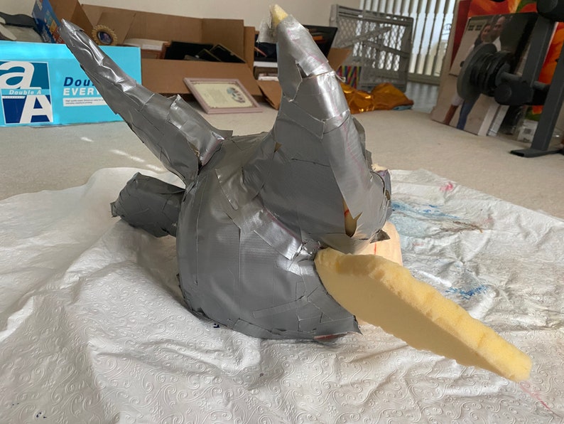 Custom Foam Fursuit Head Etsy