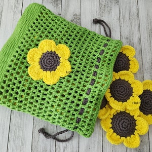 Sunflower Memory game, crochet pattern for toy, pdf download, instant download, diy toy for kids image 3