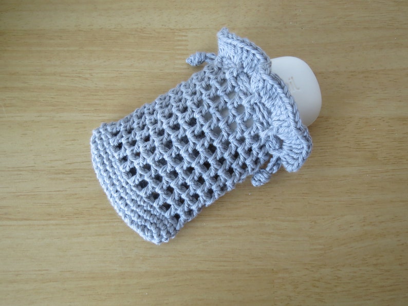 PATTERN for Crochet eco friendly soap sak, Soap saver PDF Download image 4