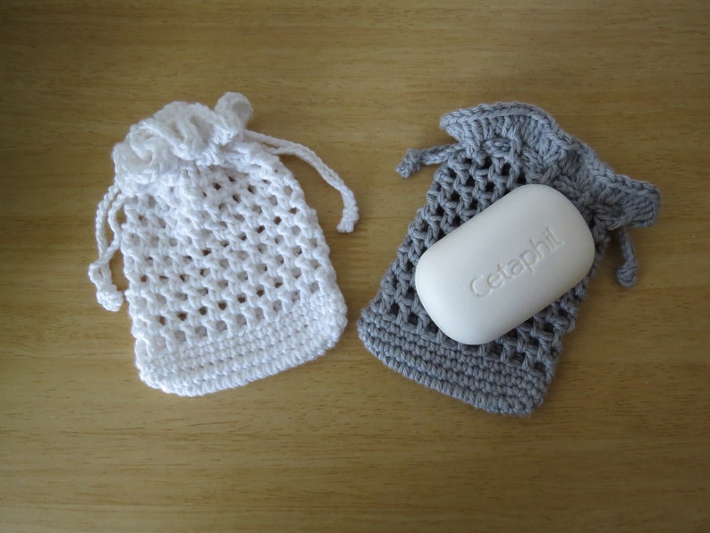 PATTERN for Crochet eco friendly soap sak, Soap saver PDF Download image 3