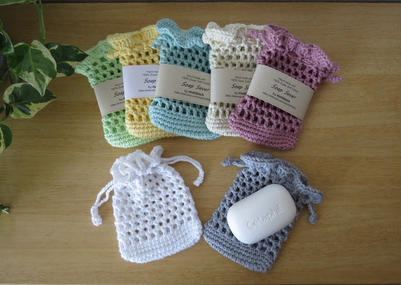 PATTERN for Crochet eco friendly soap sak, Soap saver PDF Download image 2