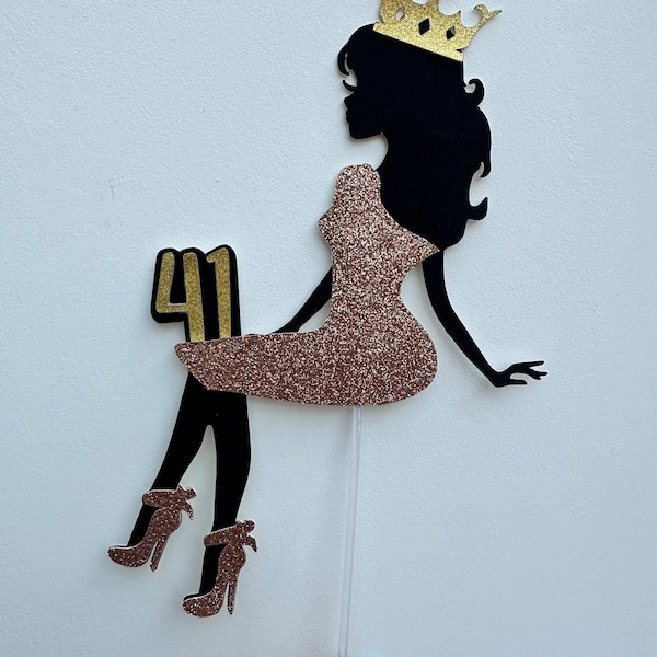 Sitting Cake Topper - Etsy