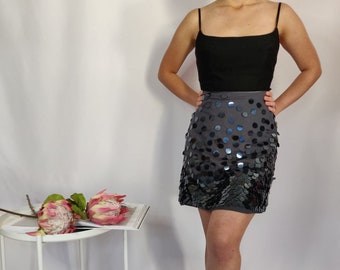 sequin skirt 90s