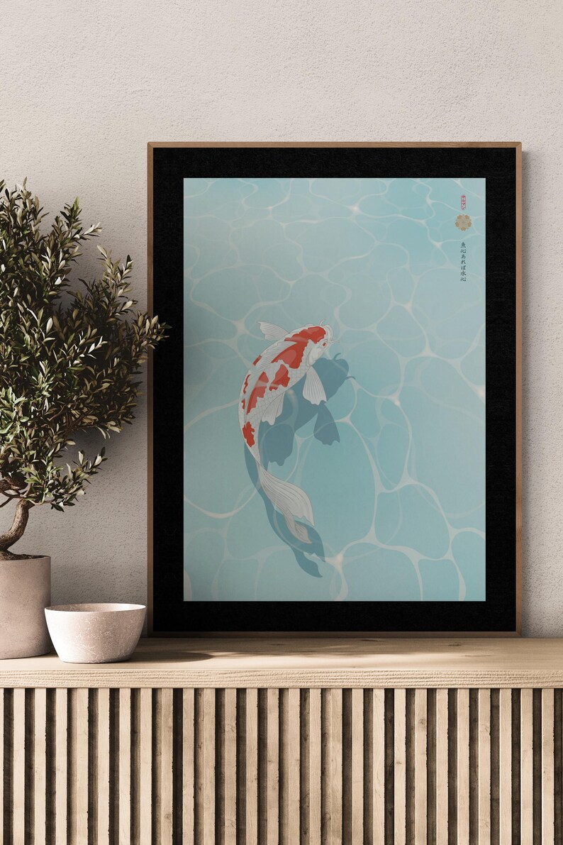 Japanese Koi Wall Art