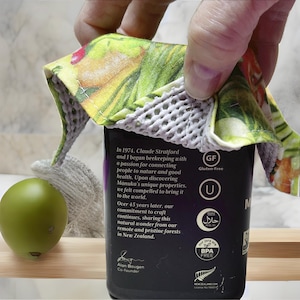Colorful Fabric Jar Opener: Easy Grip Kitchen Tool