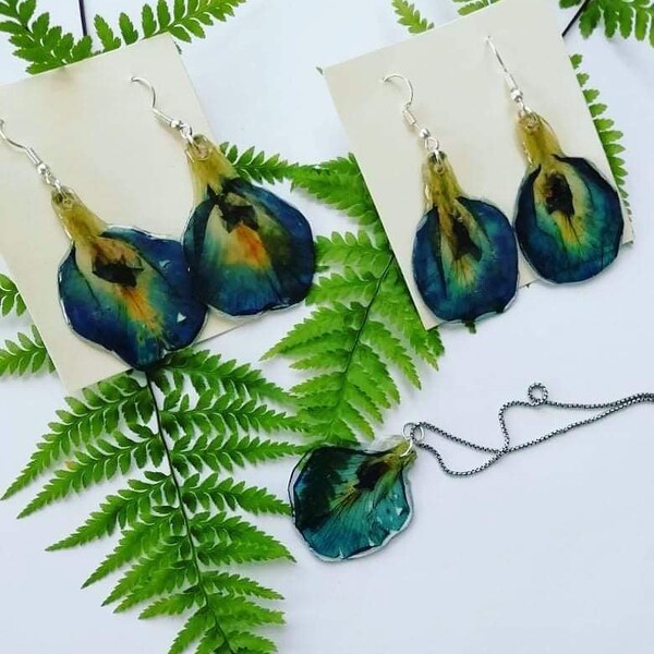 Epoxy Resin Earrings Etsy
