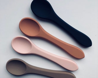 Baby Spoons - Eco-Friendly and Food Grade Silicone - Baby Gifts