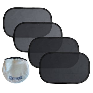 Car Window Shade - Universal Cling Sunshade Sun Protection for Any Windows  Block Damage from Direct Sunlight and Heat - 2 Dark and 2 Light