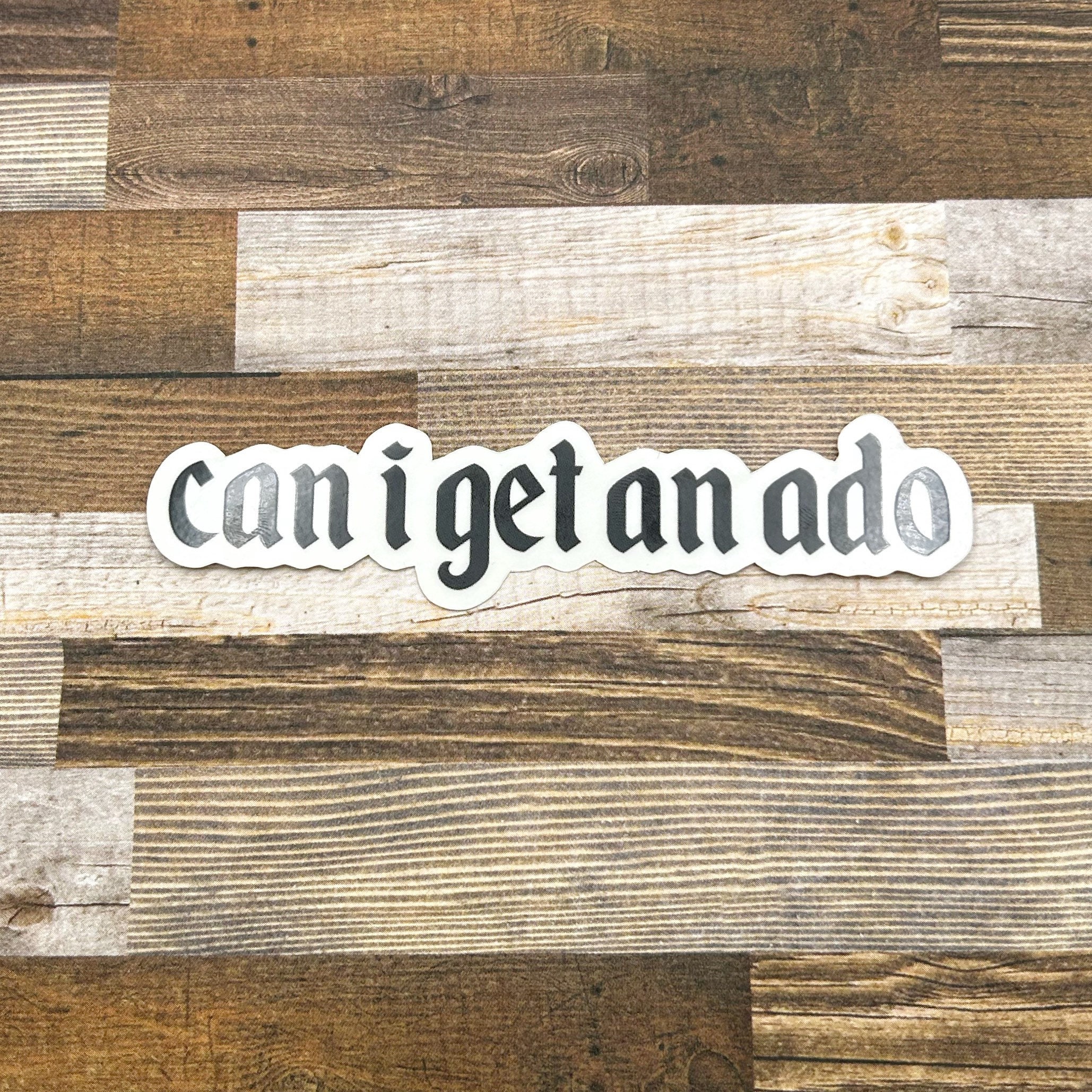 Ado Sticker - Etsy