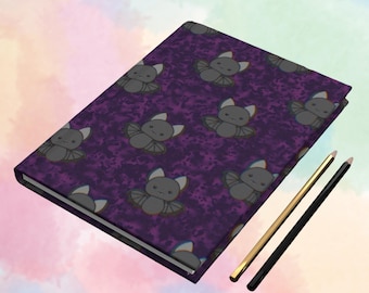 Bat Hardcover Journal | Halloween Stationery