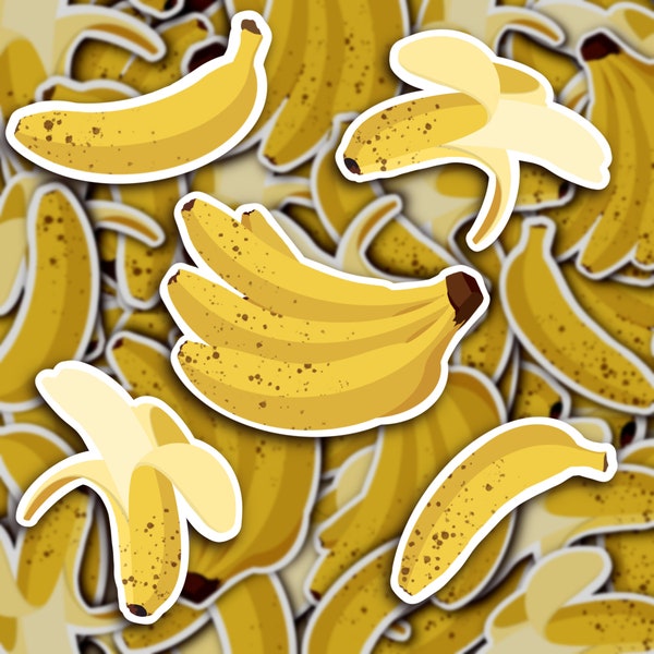 Just A Bunch Of Banana Stickers