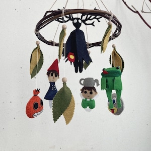 Über den Garten Wanddekor, Über den Garten Wanddekor, Über den Garten Wanddekor, Baby Mobile, Baby Mobile, Geschenk für Mutter OTGW Fans, OTGW