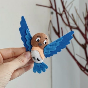 Beatrice ornament, Over the Garden Wall ornament, Plush Beatrice decor, Christmas OTGW ornament, Over the garden wall decoration