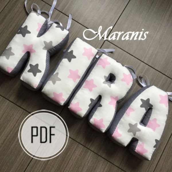 Alphabet Shaped Pillows Etsy