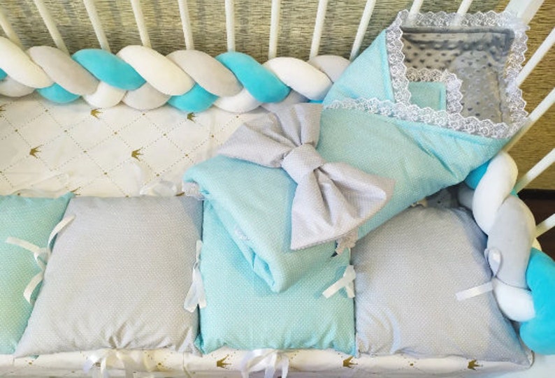 Crib Bumper Tutorial 3 In1 Crib Bumper Pillow Diy Braided Etsy