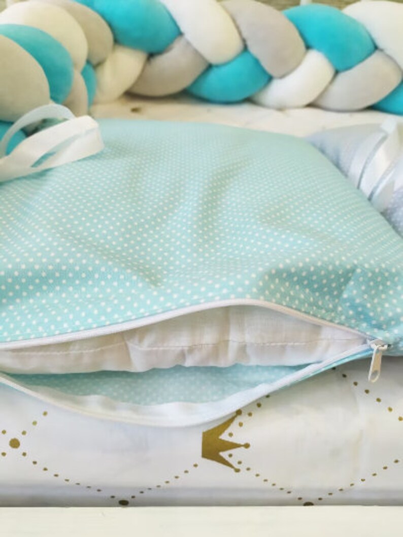 Crib Bumper Tutorial 3 In1 Crib Bumper Pillow Diy Braided Etsy