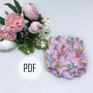 Baby bloomers sewing pattern, pdf bloomers pattern, bloomer pattern, bloomers pattern download, baby bloomers pattern pdf, bloomers pattern