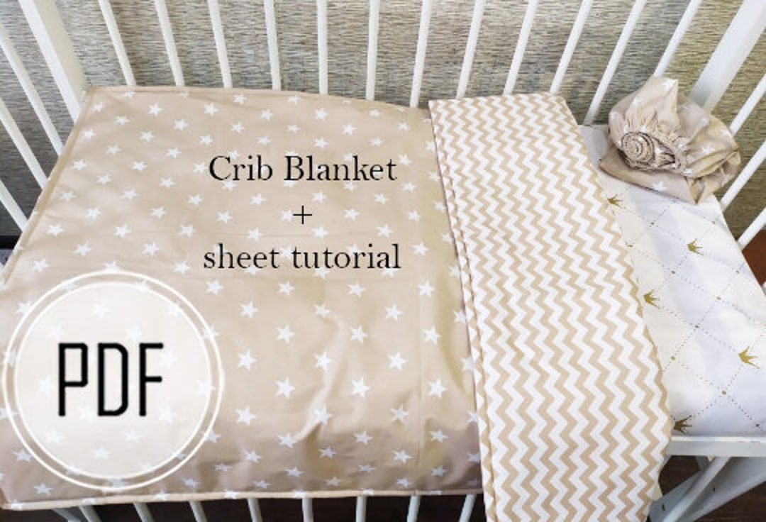 Pattern Baby Blanket Sheet Pattern, Baby Blanket Pdf, Stroller Blanket